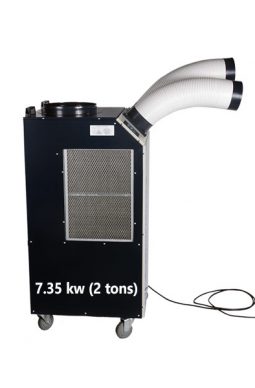 Industrial spot portable AC air conditioner rental -Climate+ Dubai