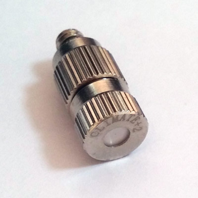 nickel plated misting nozzle 0.2mm