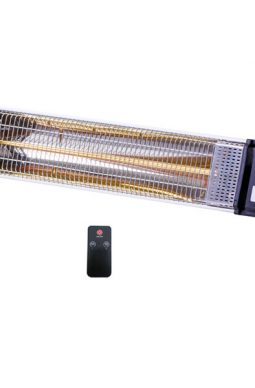 Climate Plus Black Halogen Electric Heater