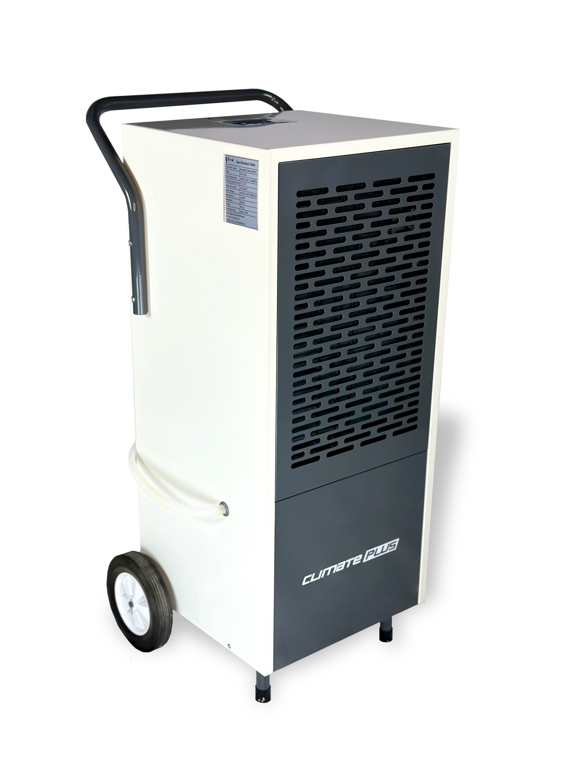 Climate Plus DH-150L Mid-Size Industrial Dehumidifier