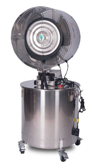 Climate Plus 150L Industrial Misting Fan – Mega Tank