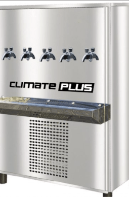 Climate Plus 5-Tap Stainless Water Cooler – Industrial Mega