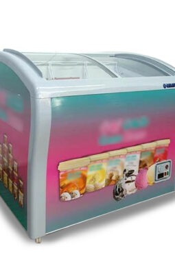 CHEST FREEZER 300L, CURVED GLASS DOOR -CFR300L