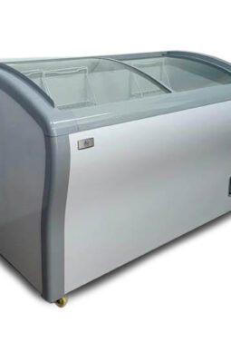 CHEST FREEZER 400L, CURVED GLASS DOOR -CFR400L