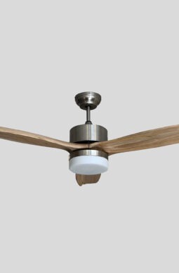 Natural wood ceiling fan with light -ModLight
