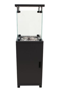 Climate Plus Black Gas Outdoor Firepit