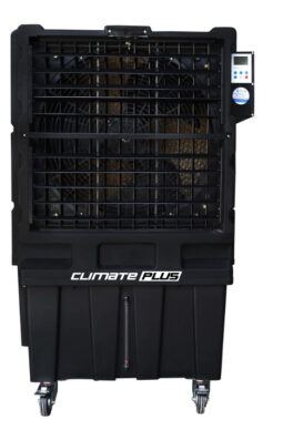 Climate Plus CM 12000 Black Modern Evaporative Air Cooler