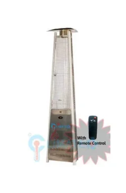 Climate Plus Pyramid Flame Heater – Remote Control