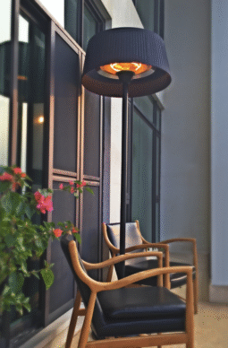 Electric Carbon Fiber Infrared Standing Lamp Heater-Black – A